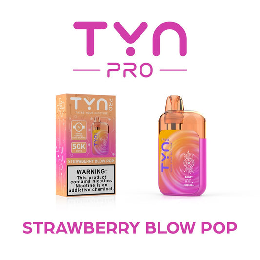 TYN PRO 50K - STRAWBERRY BLOW POP