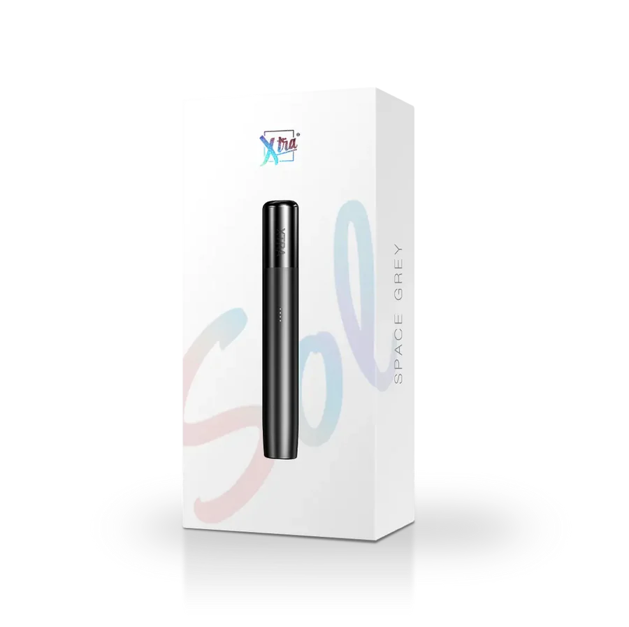 XTRA SOL DEVICE - SPACE GREY | Authentic Disposable Vape | iPuff24 Texas