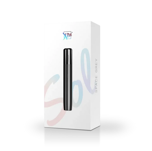 XTRA SOL DEVICE - SPACE GREY | Authentic Disposable Vape | iPuff24 Texas