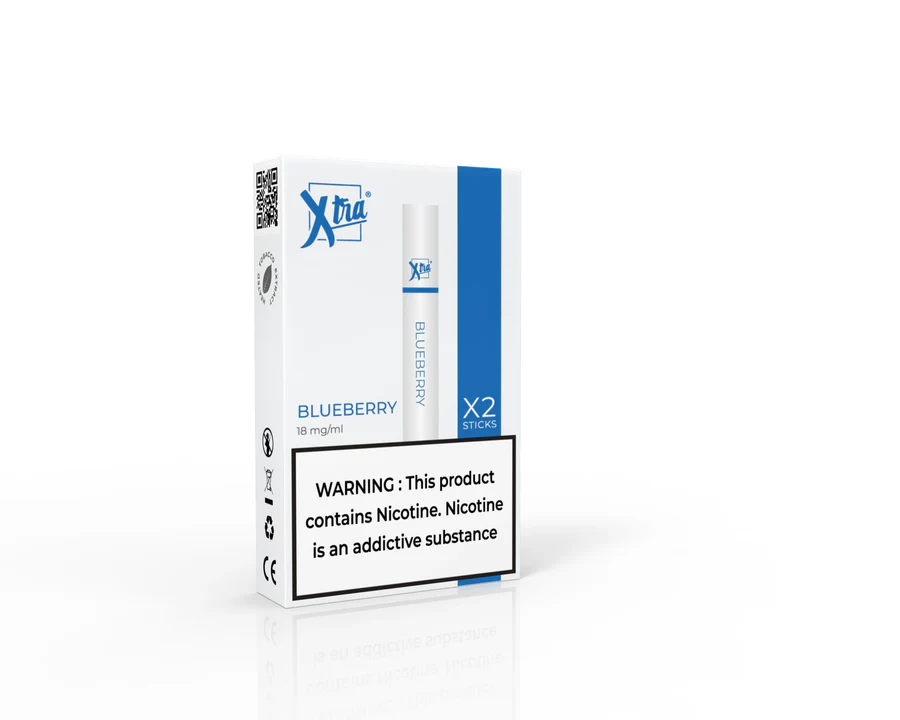 XTRA STICKS - BLUEBERRY | Authentic Disposable Vape | iPuff24 Texas