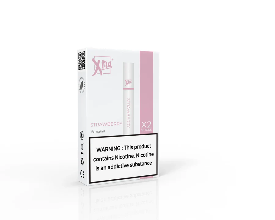 XTRA STICKS - STRAWBERRY | Authentic Disposable Vape | iPuff24 Texas