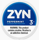 ZYN Peppermint Nicotine Pouches 3mg 6mg | Authentic Disposable Vape | iPuff24 Texas