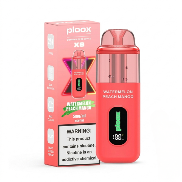 Ploox XS WATERMELON PEACH MANGO