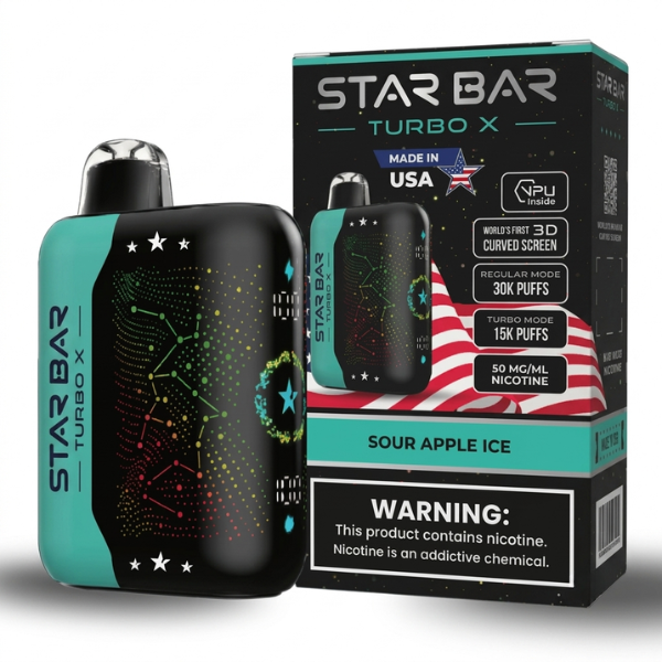 Star Bar Sour Apple Ice