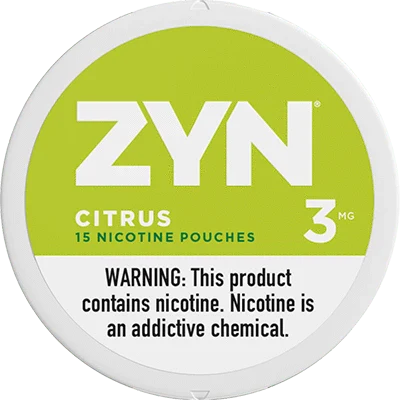 ZYN Citrus Nicotine Pouches 3mg 6mg | Authentic Disposable Vape | iPuff24 Texas