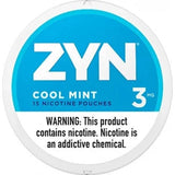 ZYN Cool Mint Nicotine Pouches 3mg & 6mg | Authentic Disposable Vape | iPuff24 Texas